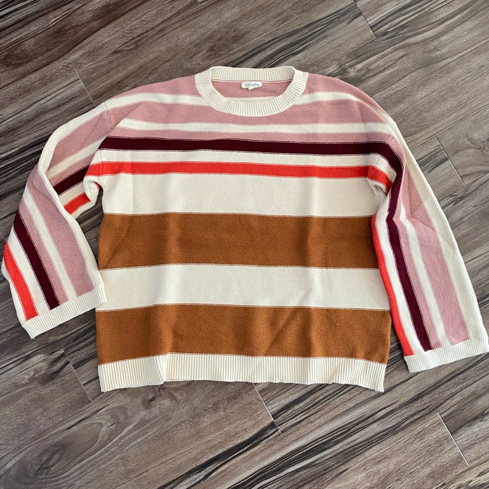 Boutique Cotton Bleu Sweater